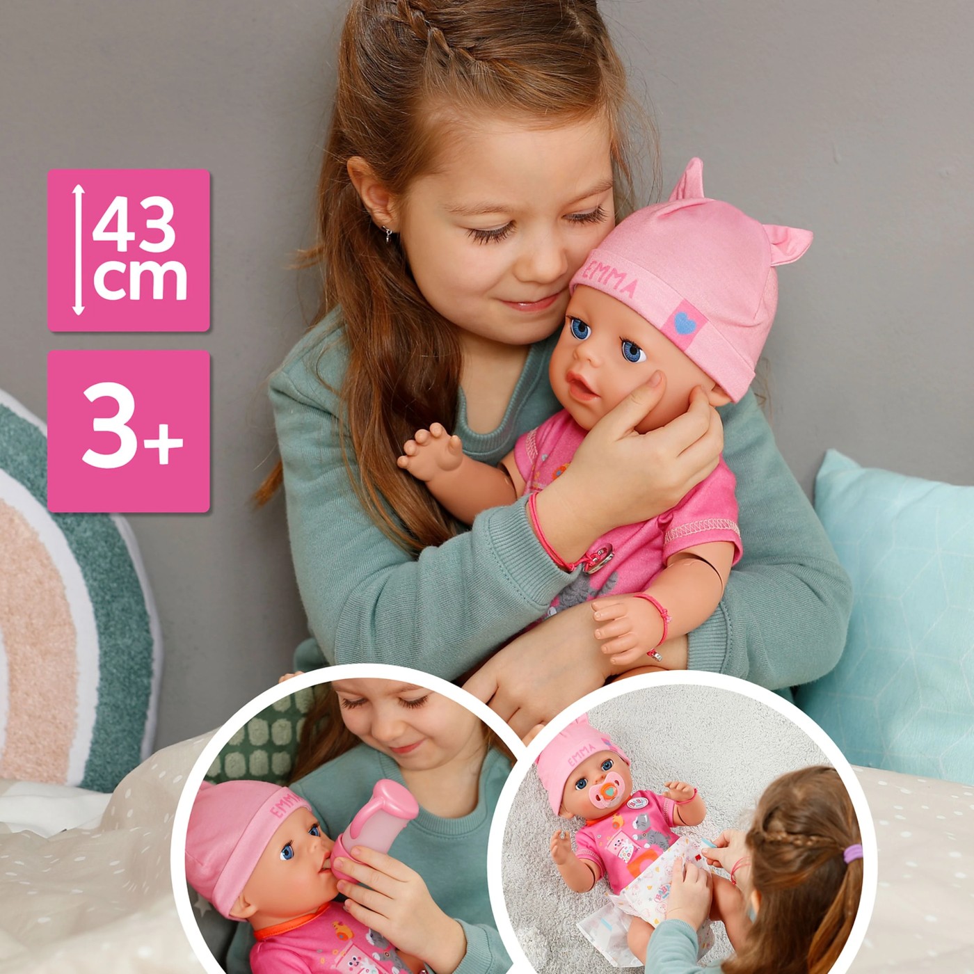 BABY born Emma Click and Play 43cm 6 of 6