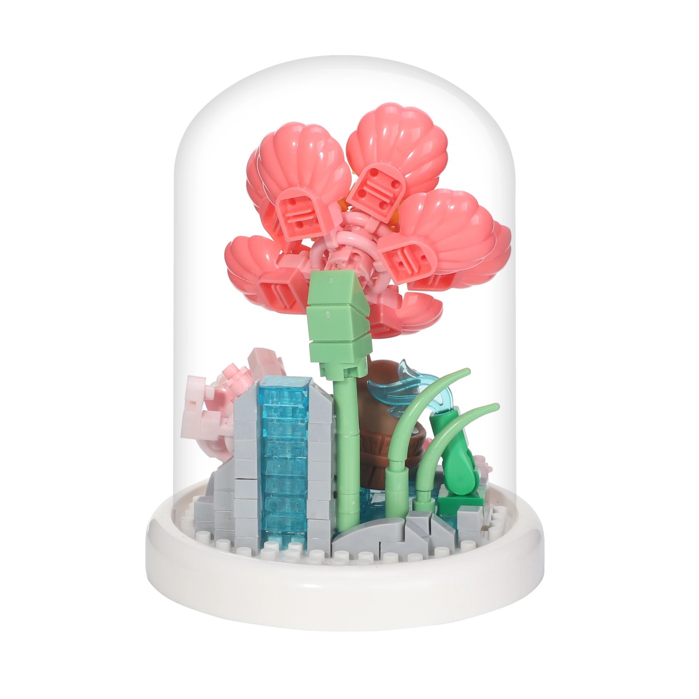 Mini Blocks Flower Series: Capybara in Dome - Assorted 4 of 5