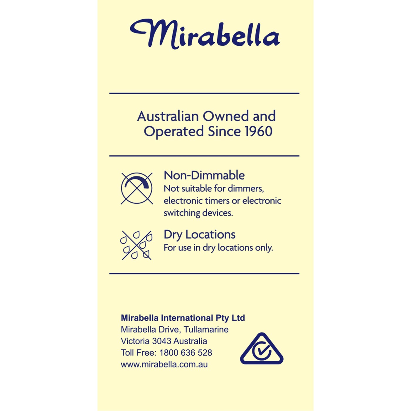 Mirabella Round LED 2W E14 Small Edison Screw Light Bulb 3 of 5