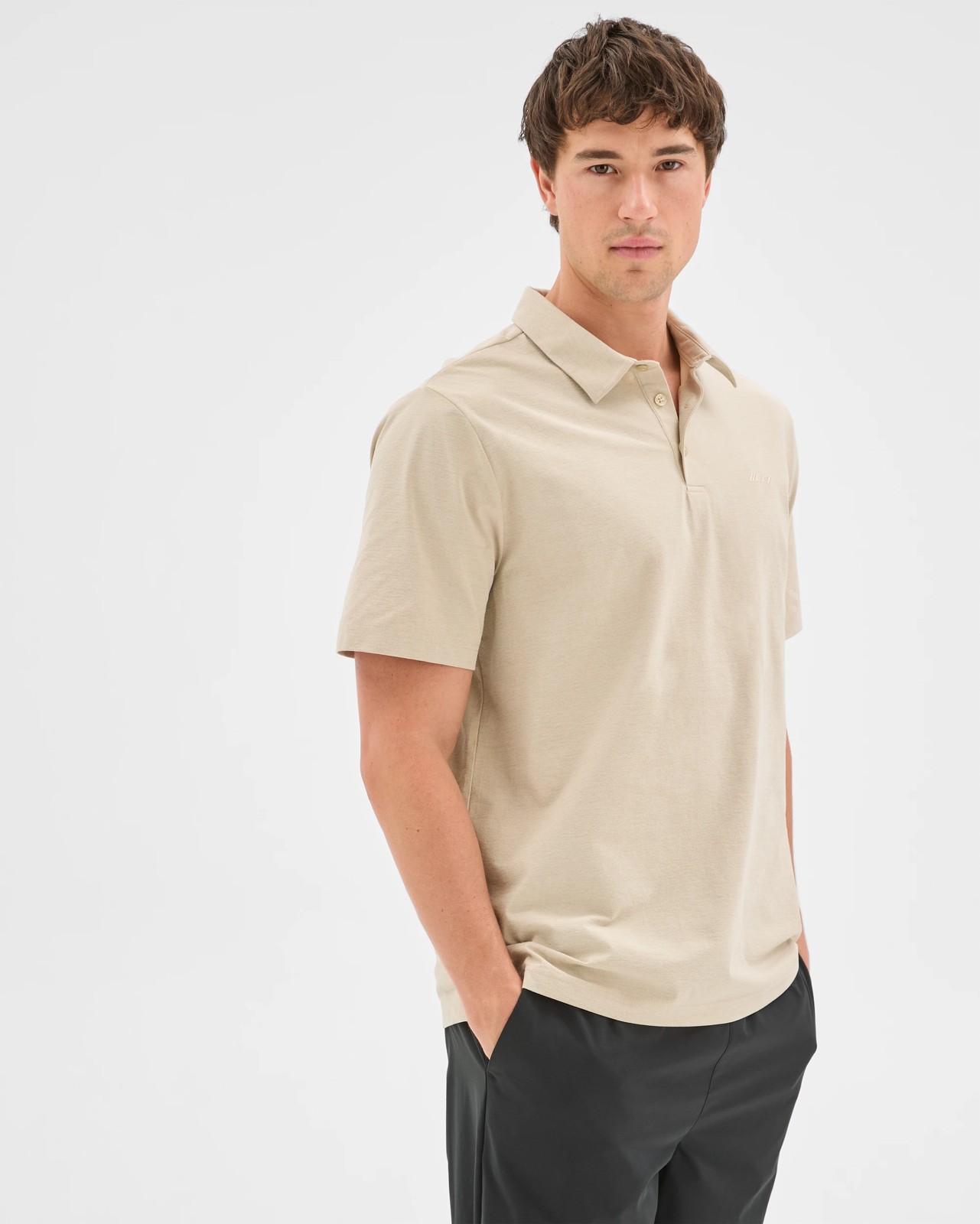 Active Lifestyle Stretch Polo Top - Agate Grey 4 of 6