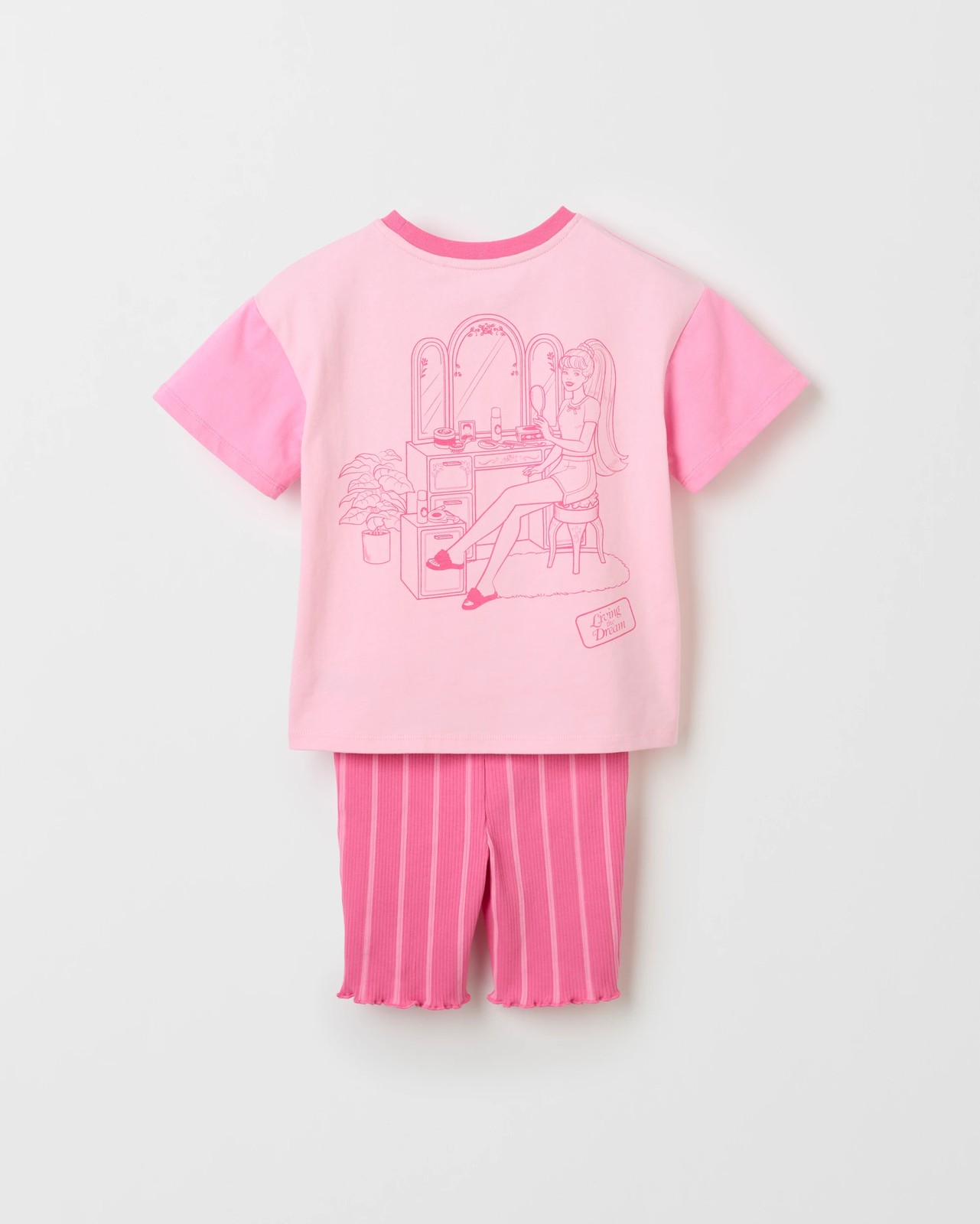 Barbie Australian Cotton T-Shirt & Bike Shorts Set 2 of 4