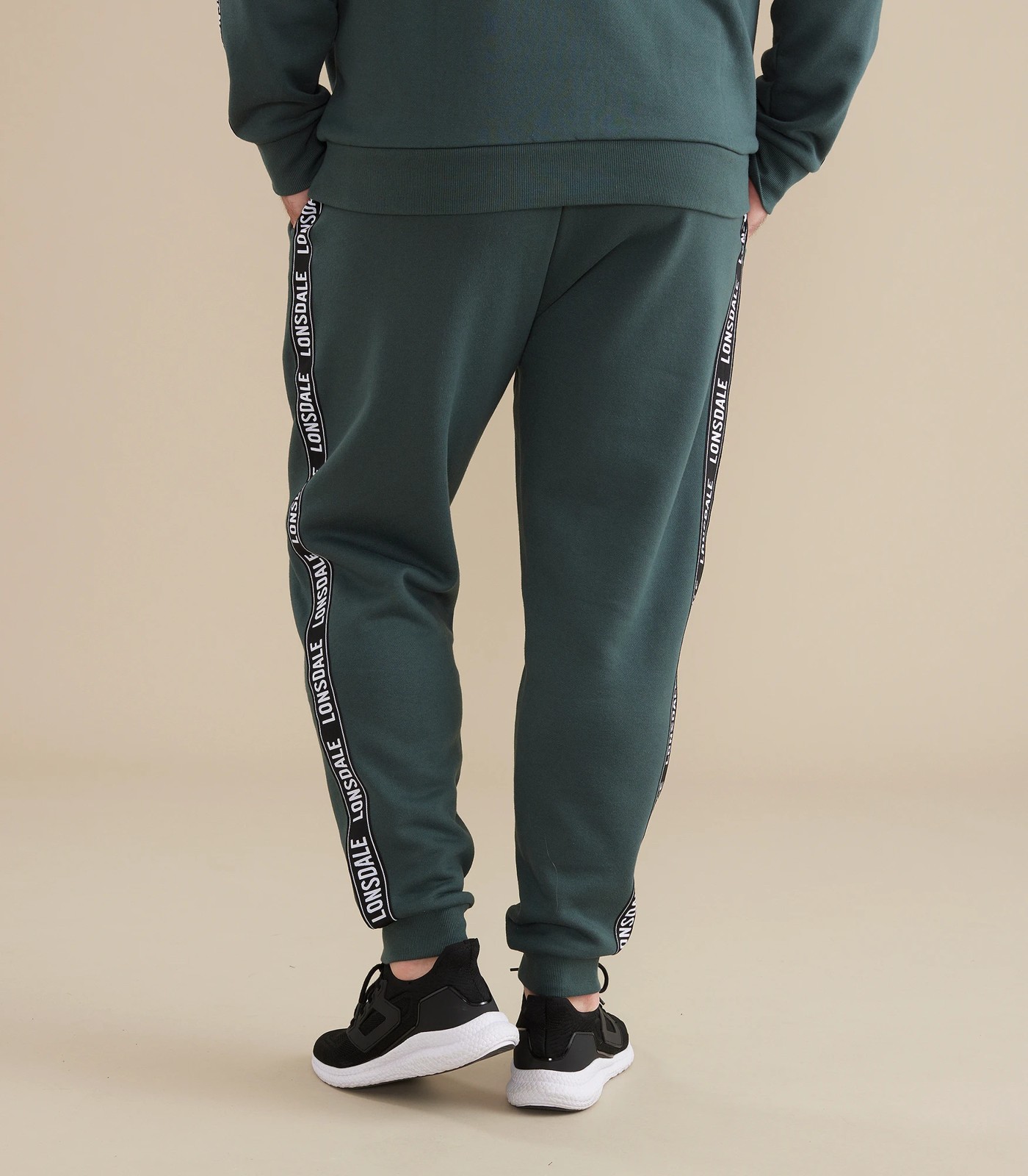 Lonsdale mens best sale track pants