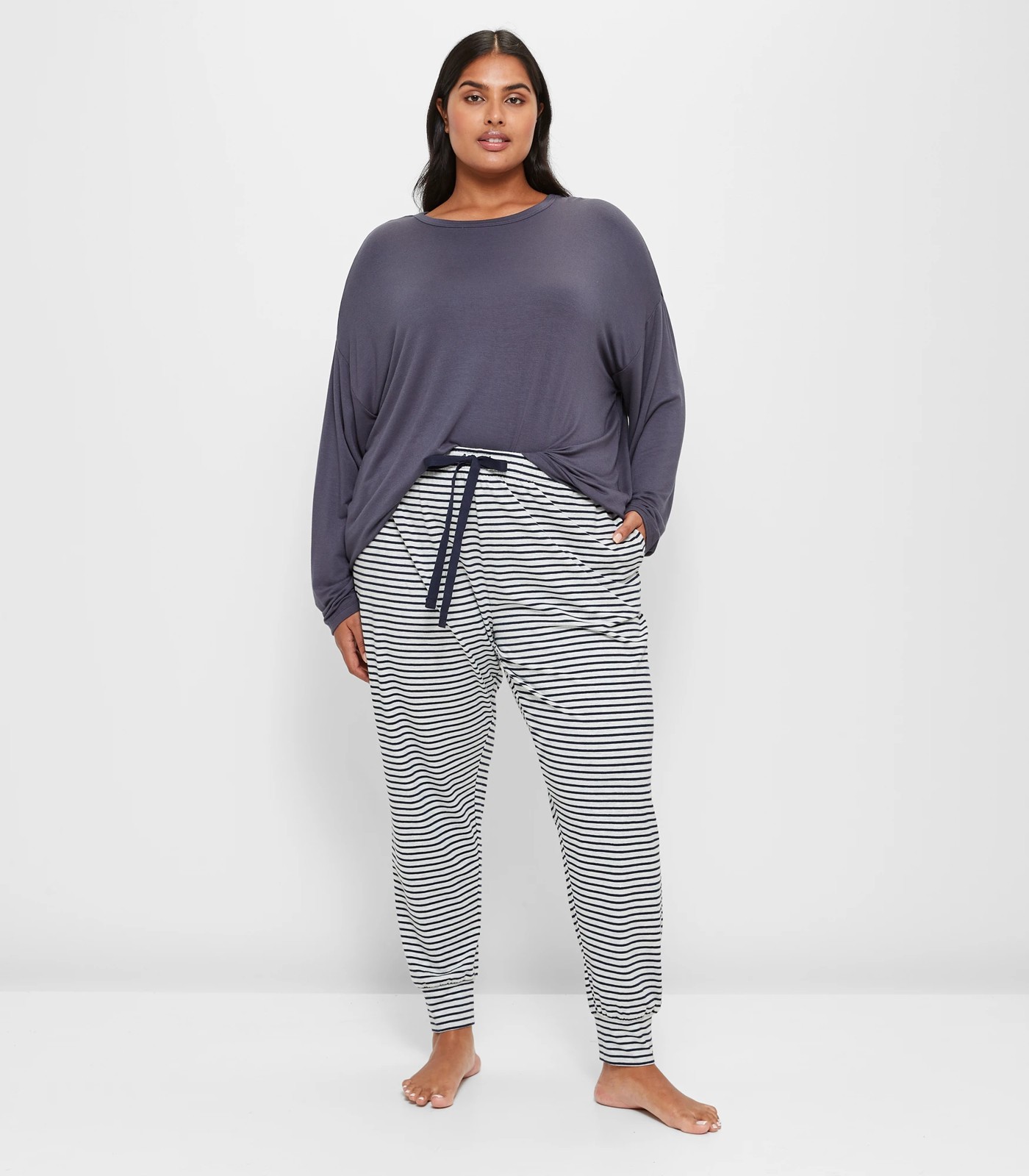 Plus Size Jersey Jogger Sleep Pants Target Australia