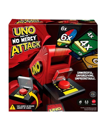 UNO Show ‘em No Mercy Attack Card Game With Card Launcher