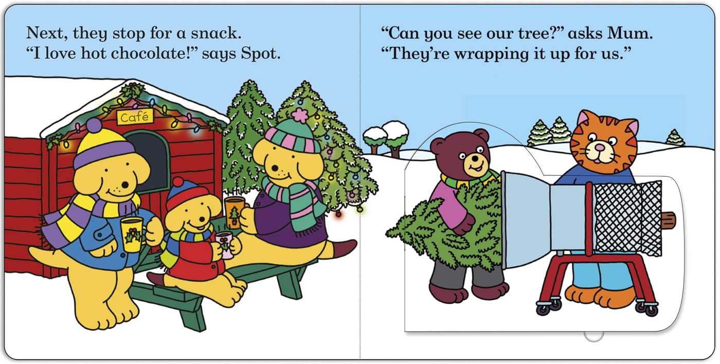 Spot's Christmas Tree by Eric Hill - A Lift-the-Flap Book 3 of 4