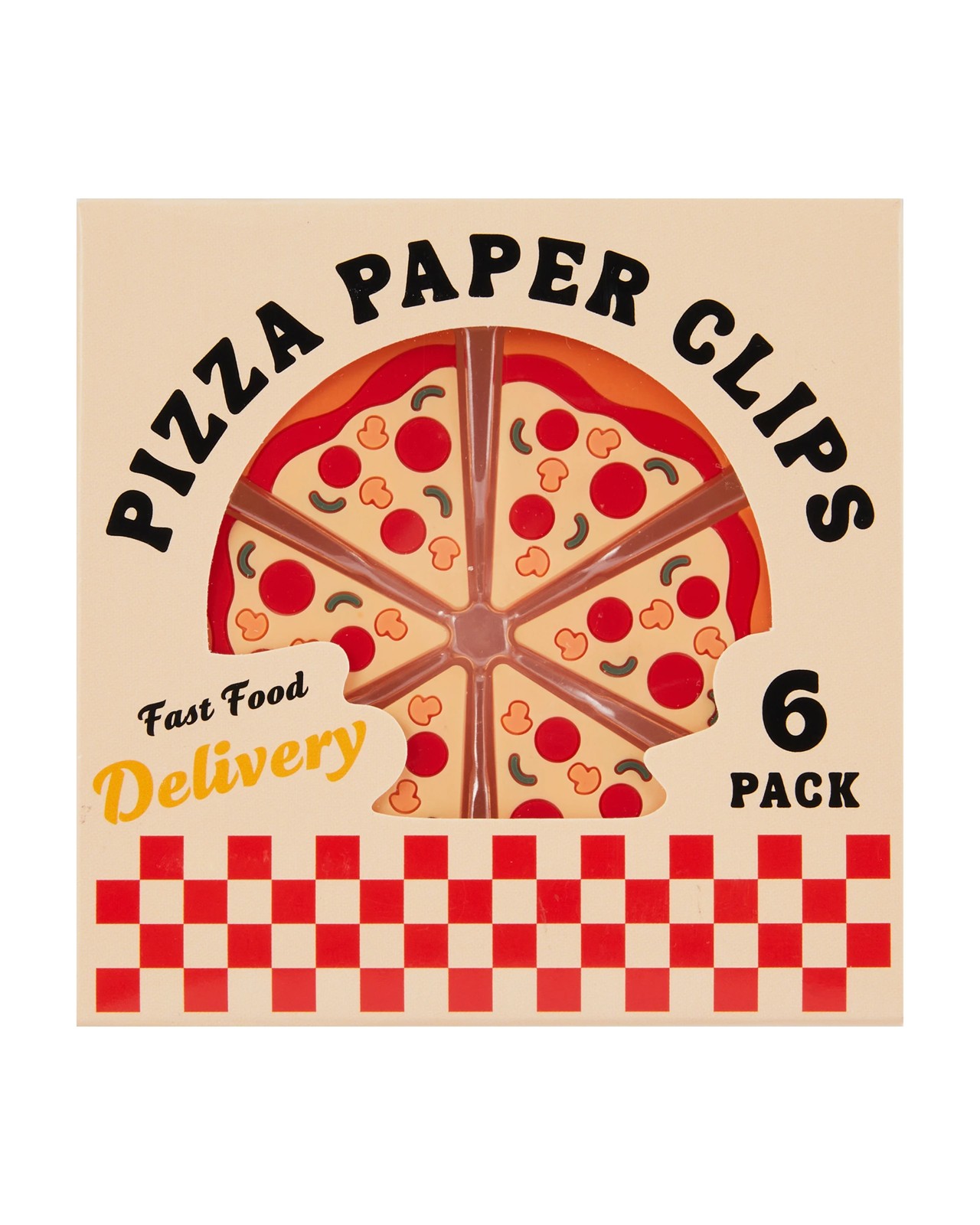 Anko 6 Pack Pizza Paper Clips 4 of 5