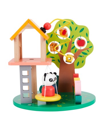 Anko Wooden Play Tree House Playset