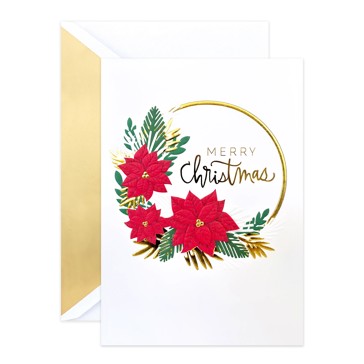 Wreath Christmas Card - Hallmark
