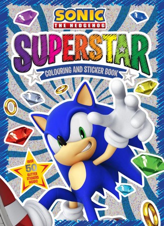 Sonic the Hedgehog: Superstar Colouring and Sticker Book