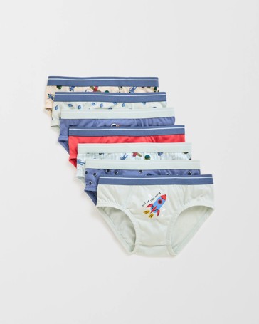 Maxx Australian Cotton 7 Pack Younger Boys Briefs