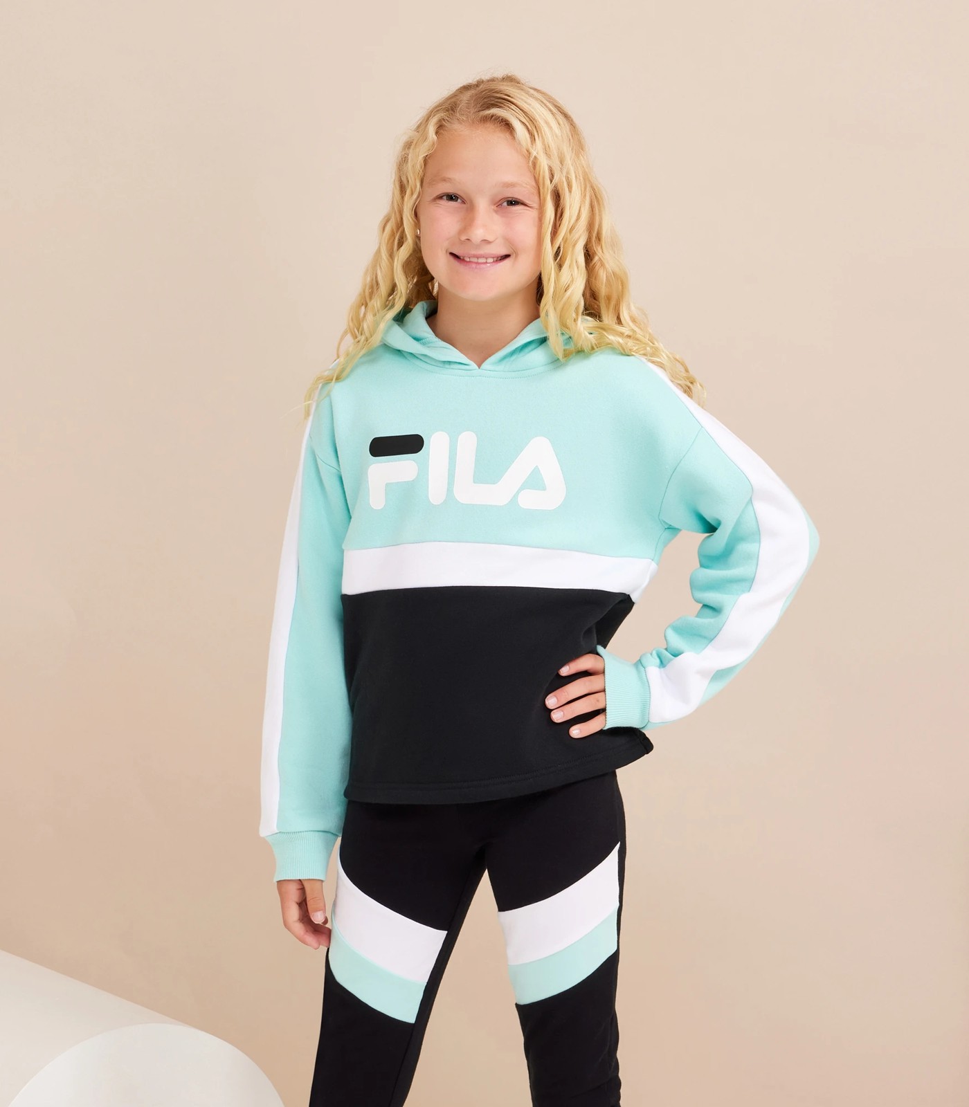 Girls on sale fila tracksuit