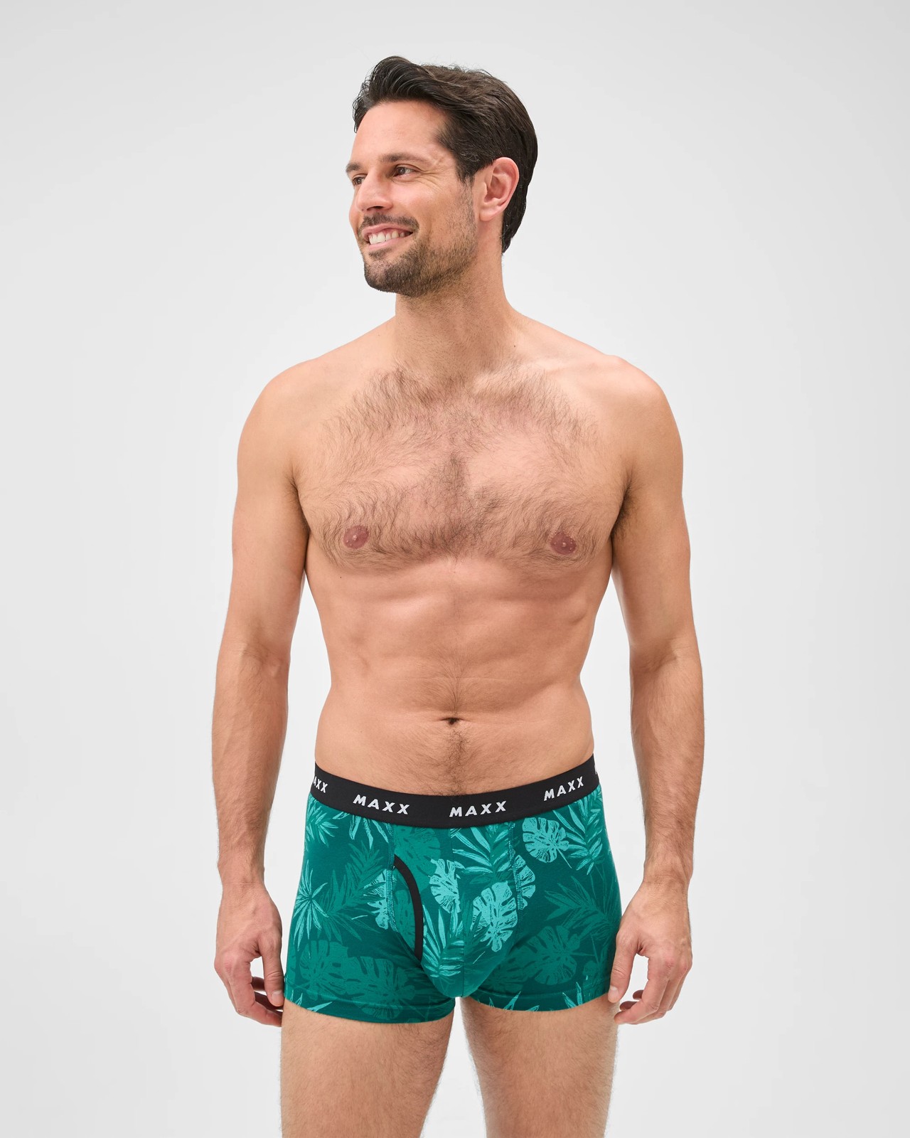 Maxx Australian Cotton 3 Pack Flyfront Trunks 2 of 3