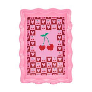 Wavy Pink Frame 4in. x 6in. - Anko