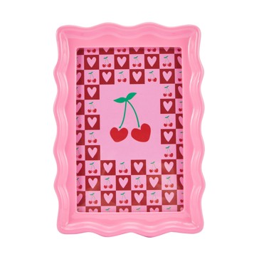 Wavy Pink Frame 4in. x 6in. - Anko
