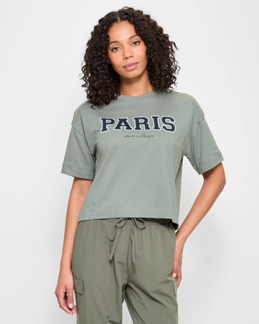 Boxy Crop T-Shirt