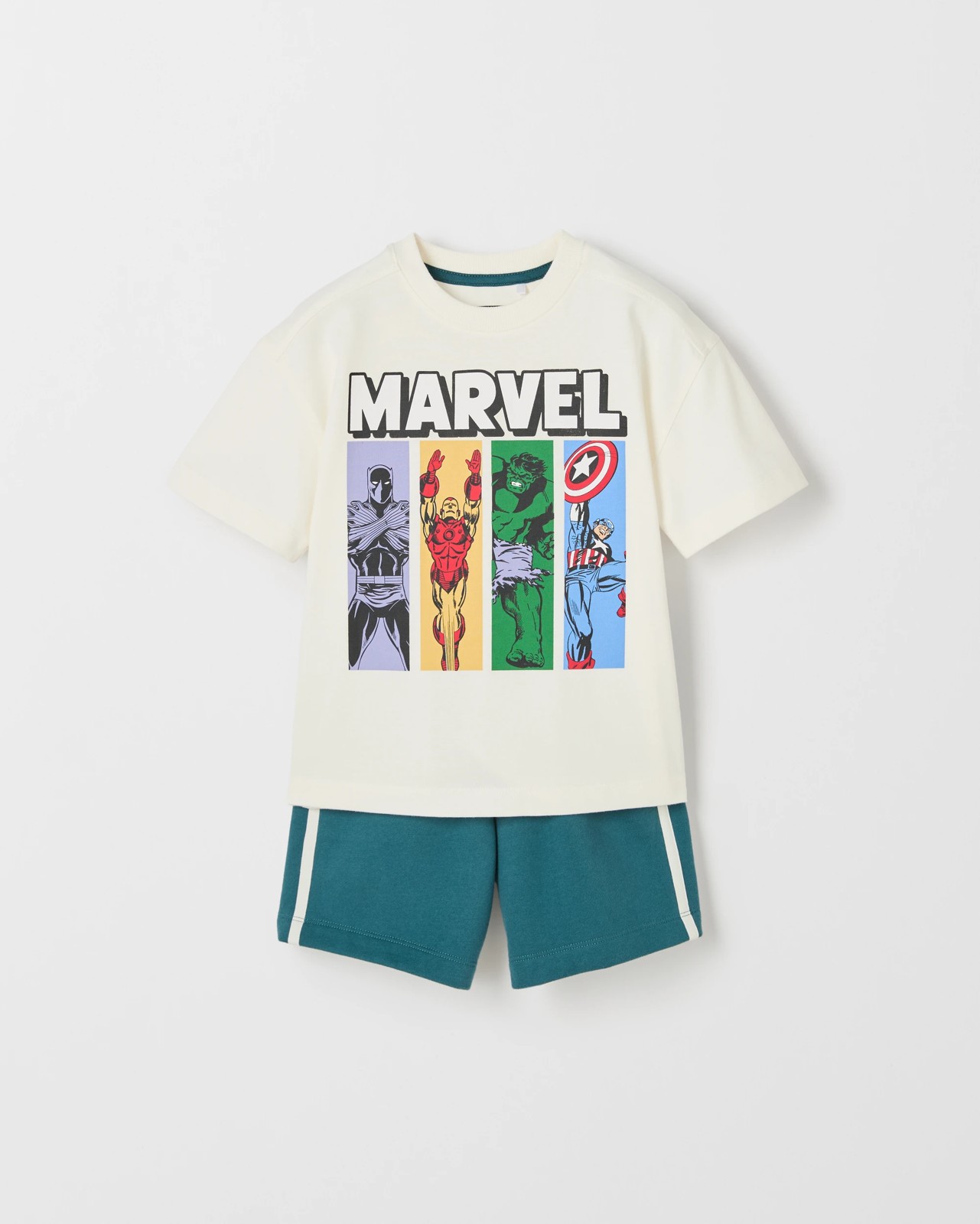Marvel Australian Cotton Top and Shorts 2 Piece Set 5 of 6