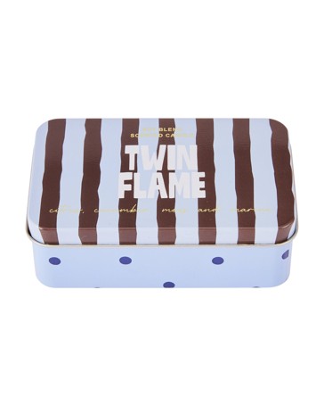 Anko Twin Flame Tin Candle