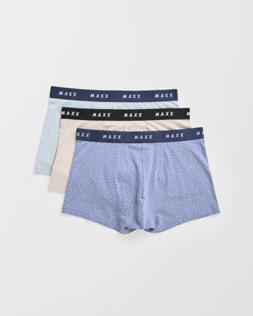 Maxx Australian Cotton 3 Pack Hipster Trunks