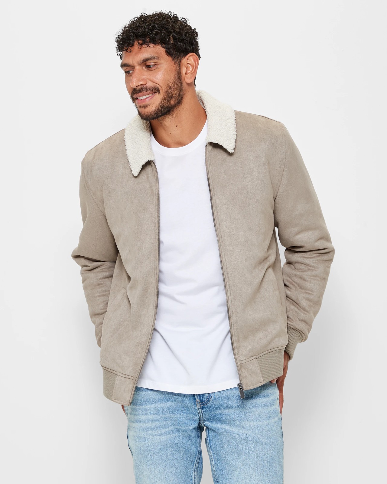 Target store suede jacket