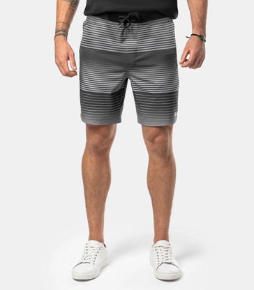 Piping Hot Boardshort Black Lines