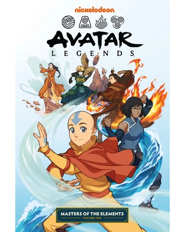 Nickelodeon Avatar Legends: Masters of the Elements Volume One - Book