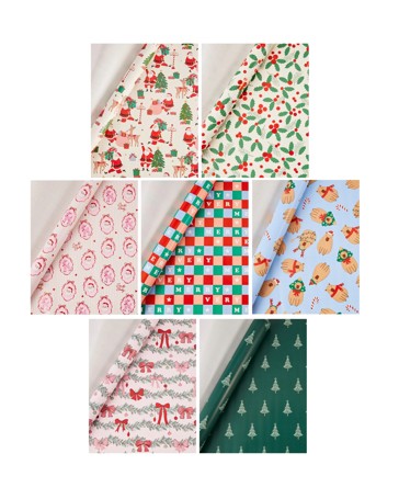 Anko 7m Gift Wrapping Paper - Assorted