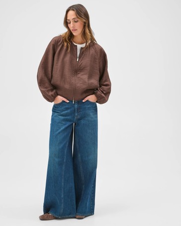 Balloon Hem Jacket