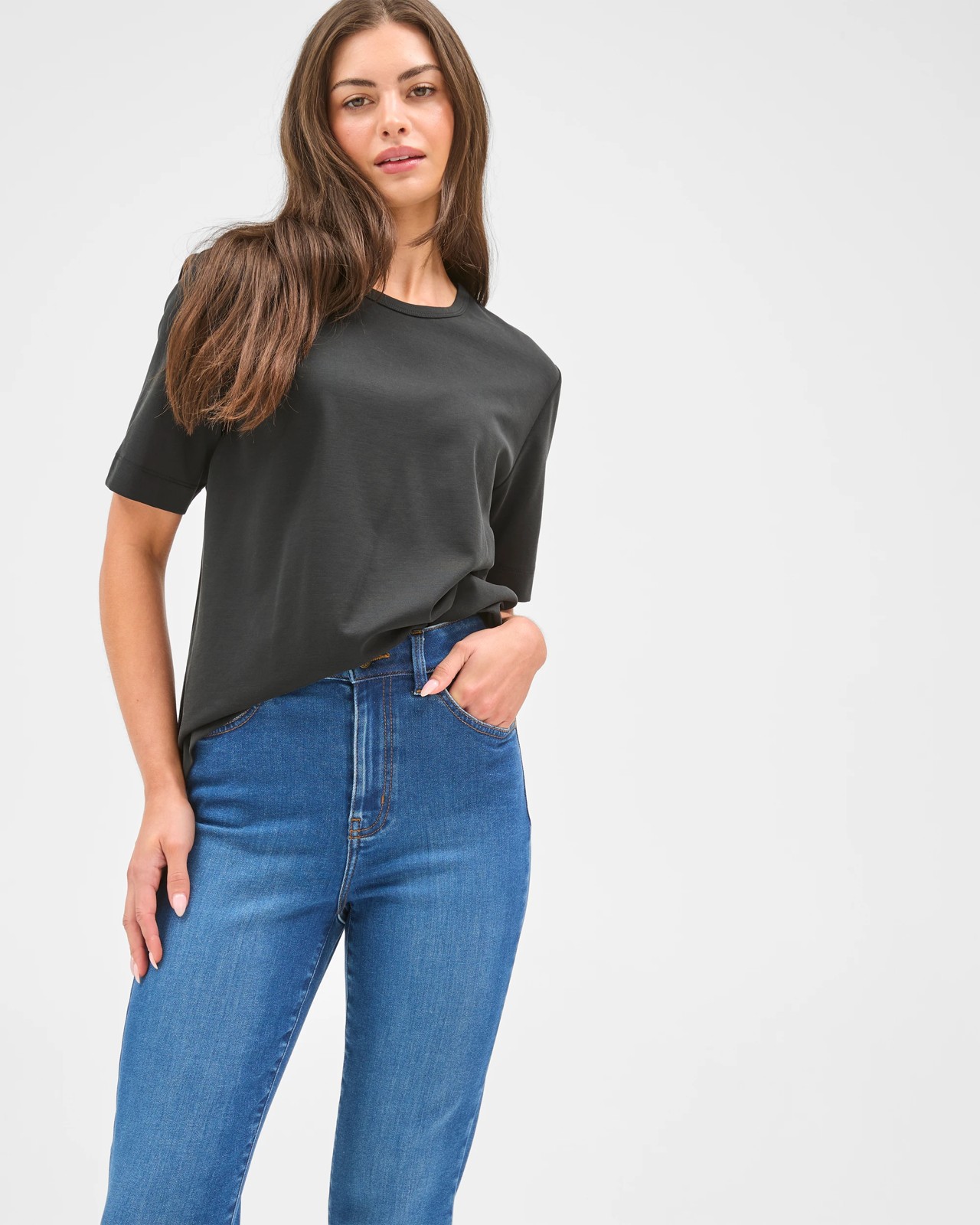Petites Ankle Length Skinny Denim Jeans - Sophie 4 of 5