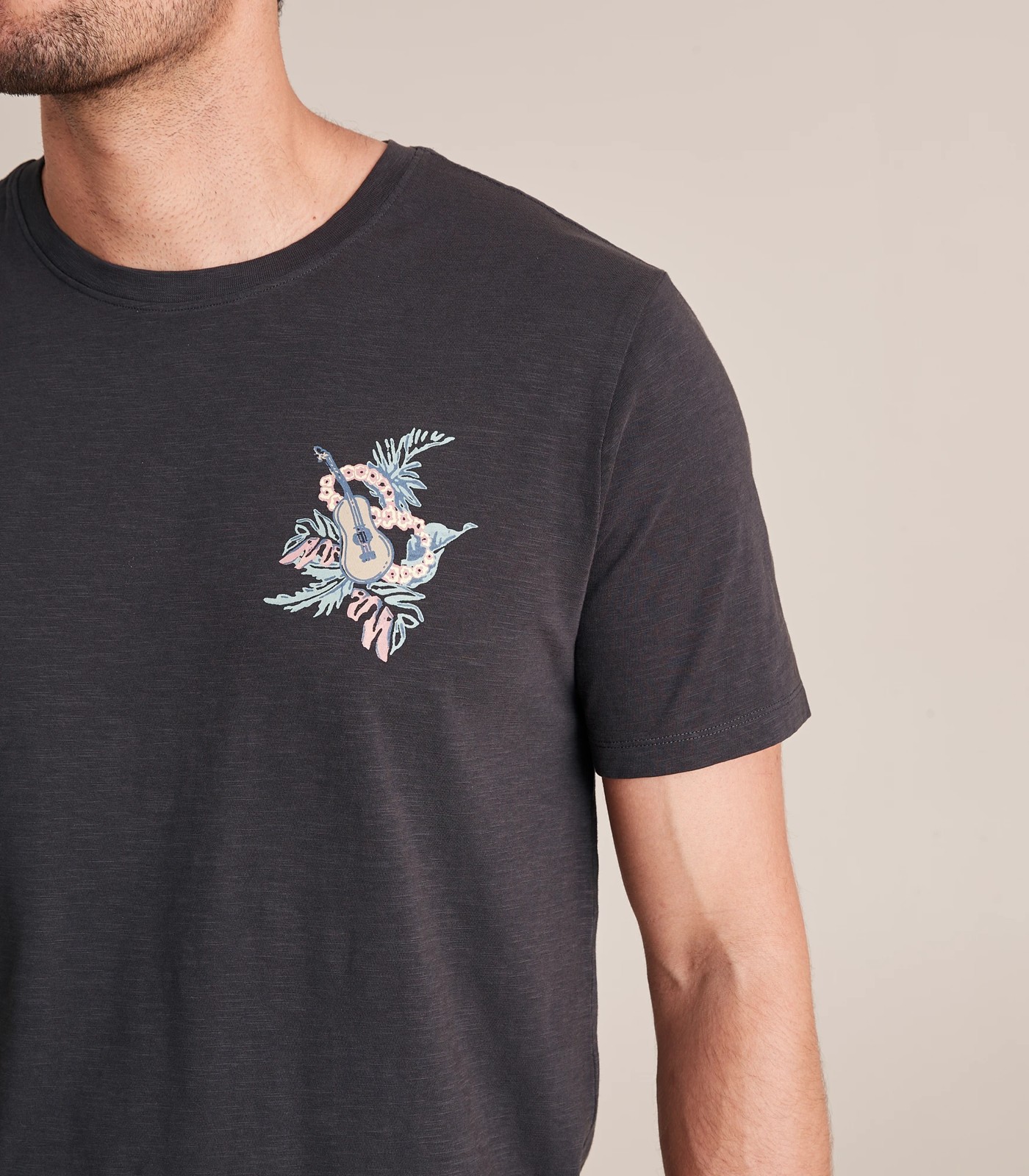 Printed Garment Dye T-Shirt 6 of 6