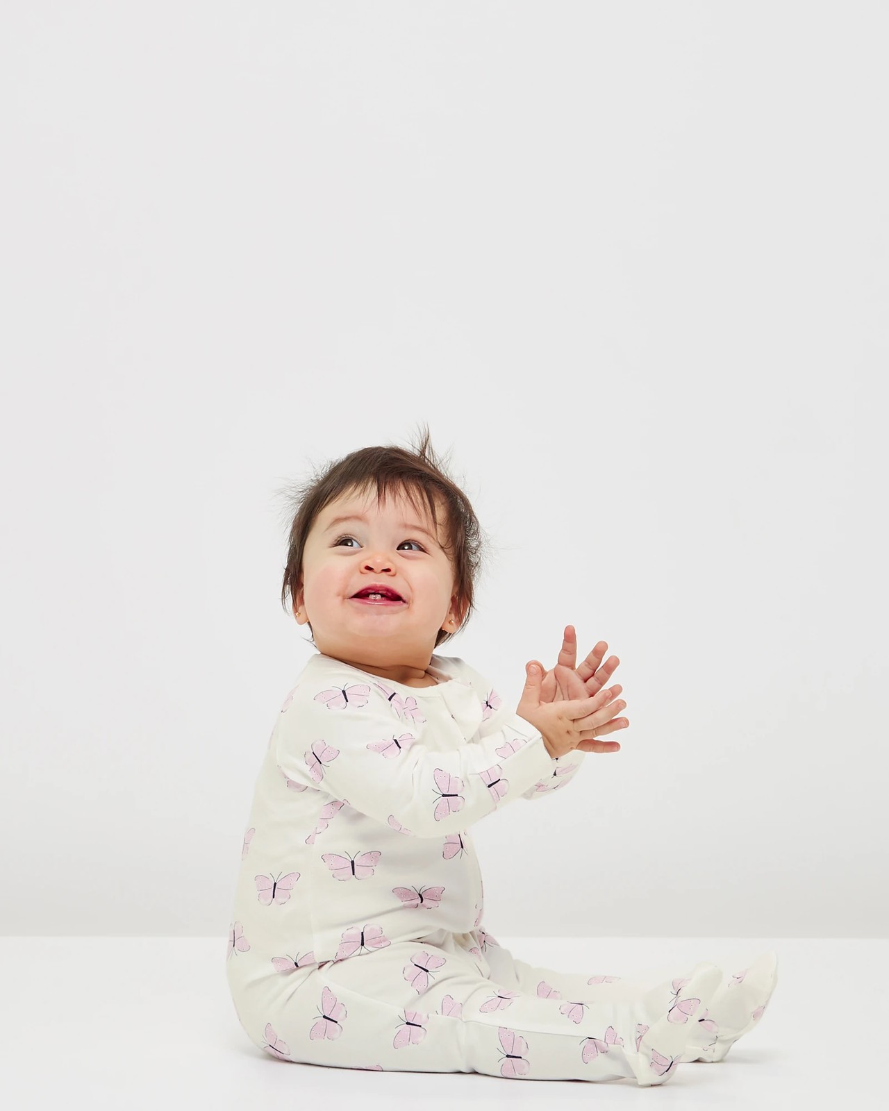 Baby Organic Cotton Print Zip Coverall 3 of 6