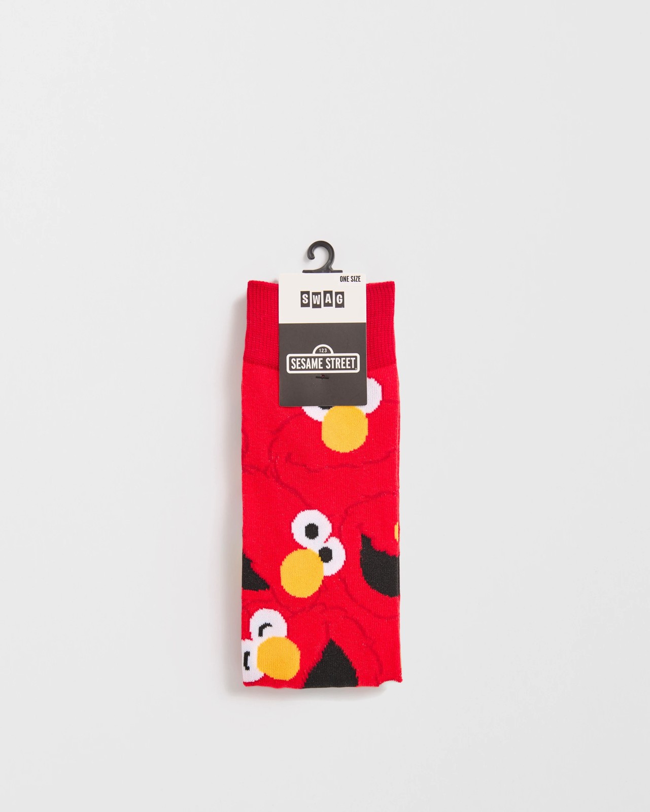 Swag Licensed Crew Socks - Sesame Street Elmo 3 of 3