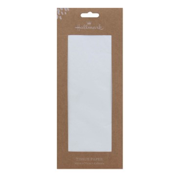 4 Pack Hallmark Tissue Paper - Bright White