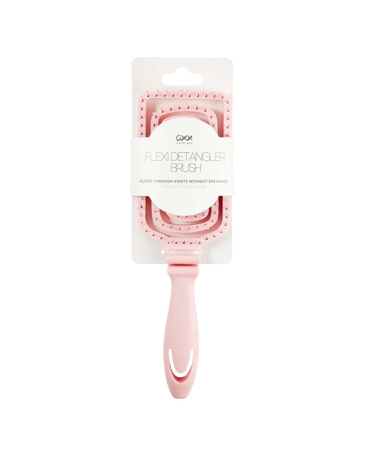 Flexi Detangler Brush, Pink - OXX Haircare 4 of 4