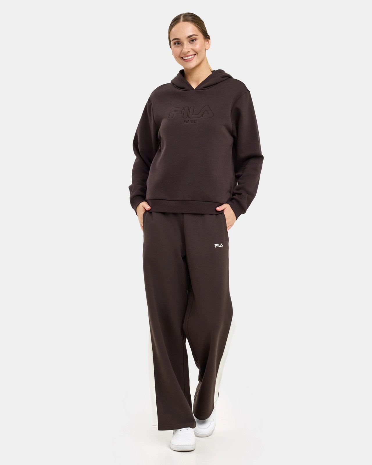 Fila Thalia Hoodie - Cocoa 2 of 6