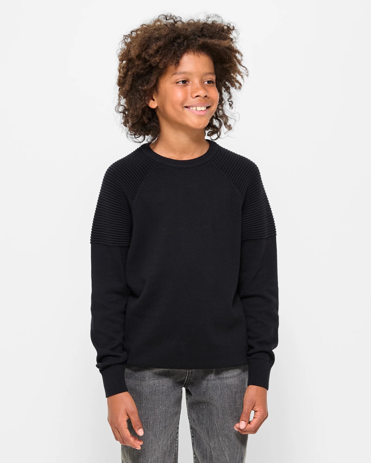 Crew Neck Knit Jumper | Target Australia