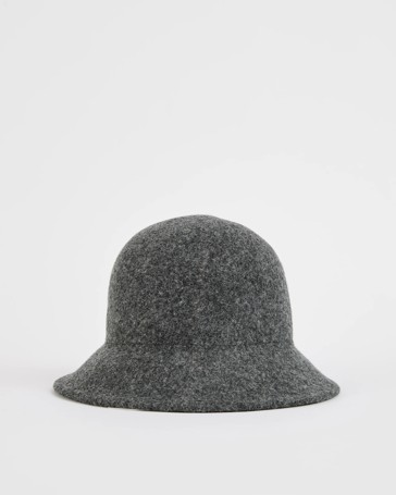 Wool Blend Felted Bucket Hat