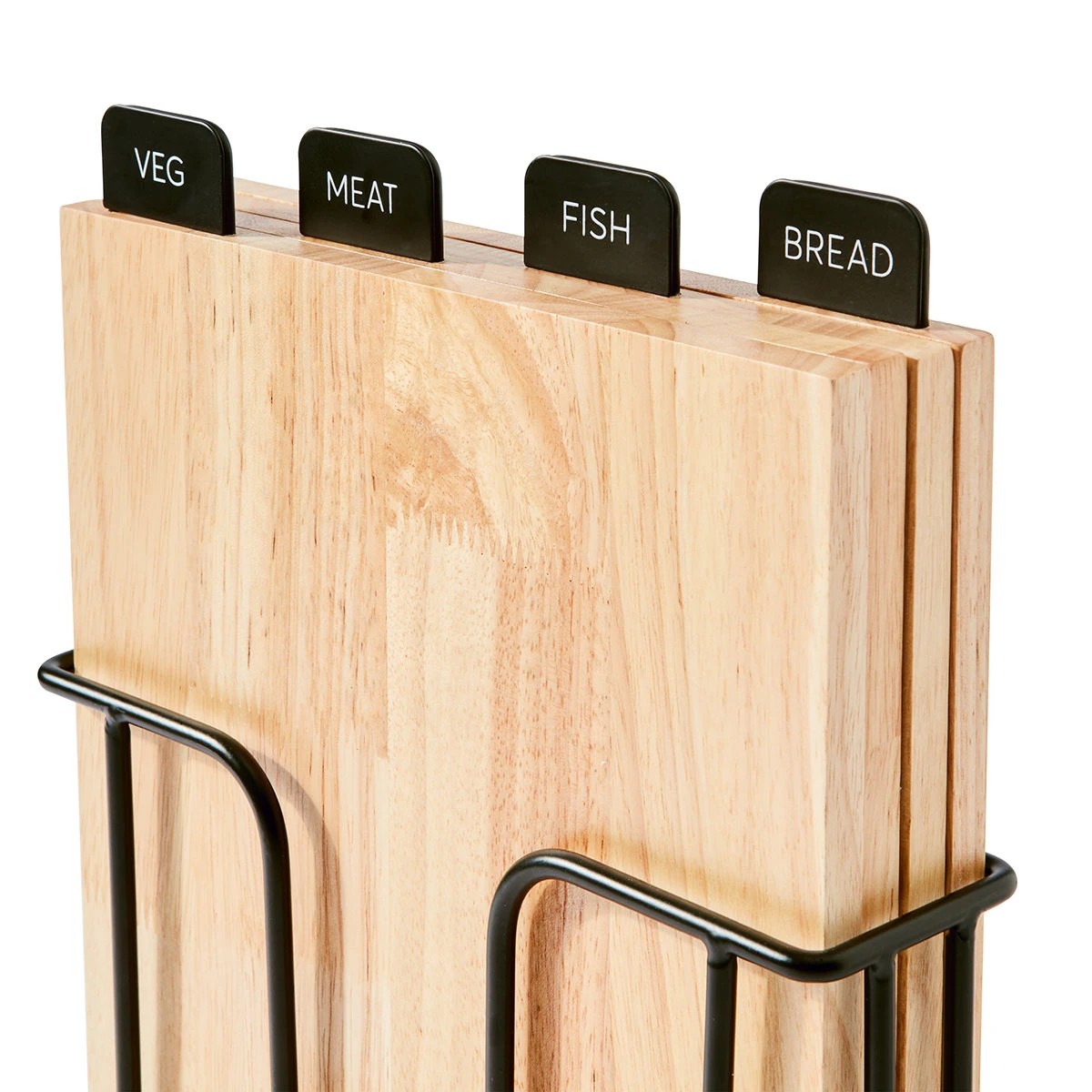 Wood Cutting Boards, Set of 4 - Anko