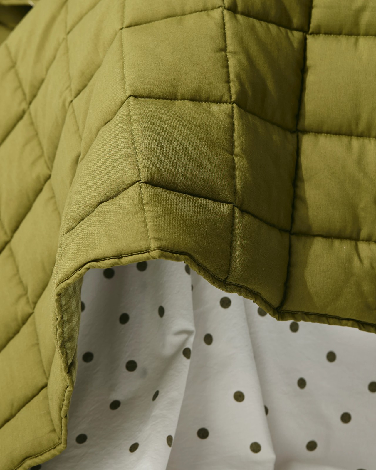 Hudson Gingham Cotton Coverlet 3 of 5