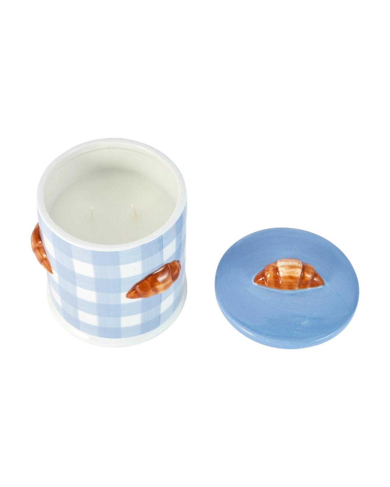 Anko Brunch Club Croissant Check Candle 5 of 6