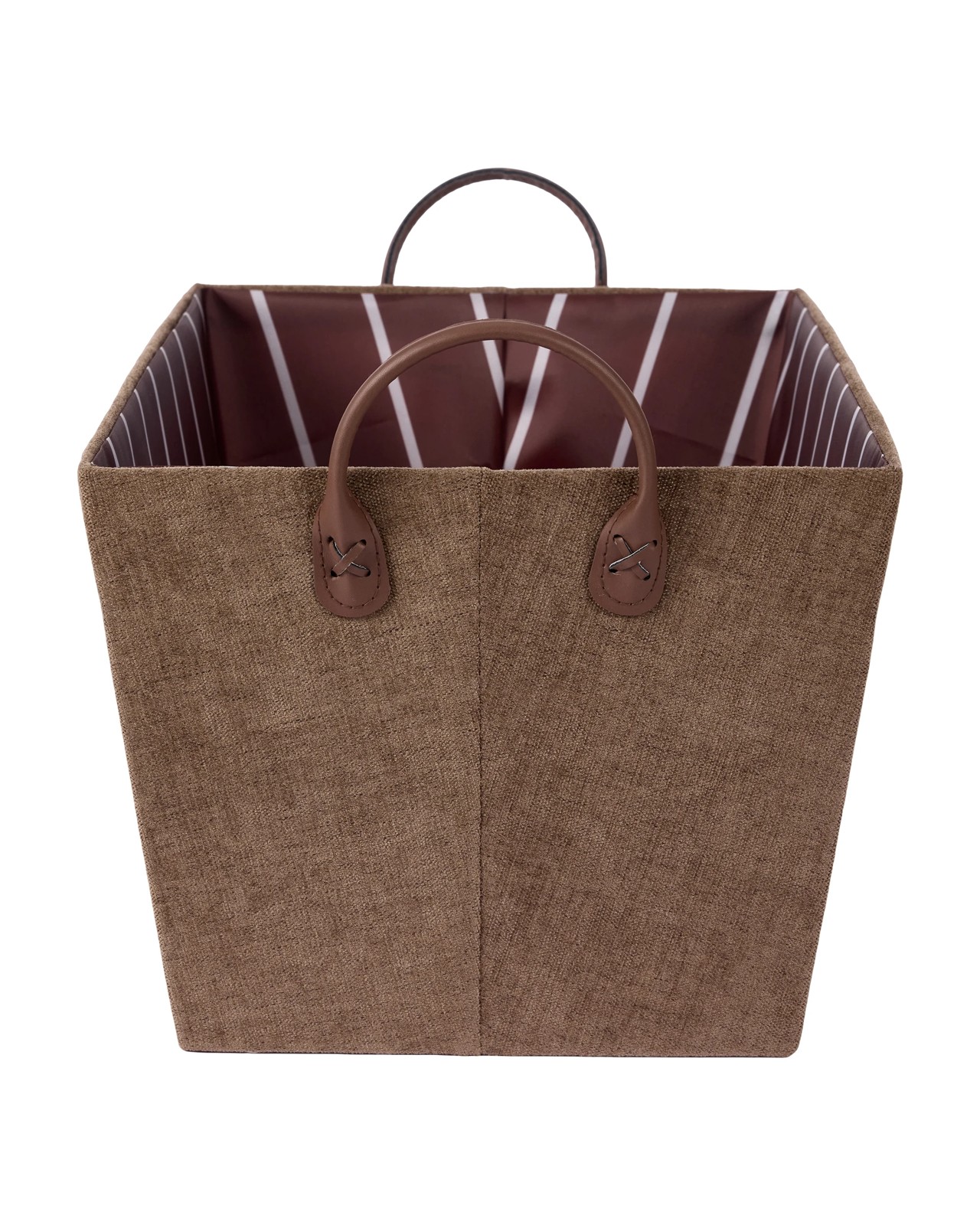 Anko Tapered Chenille Basket - Chocolate 2 of 5