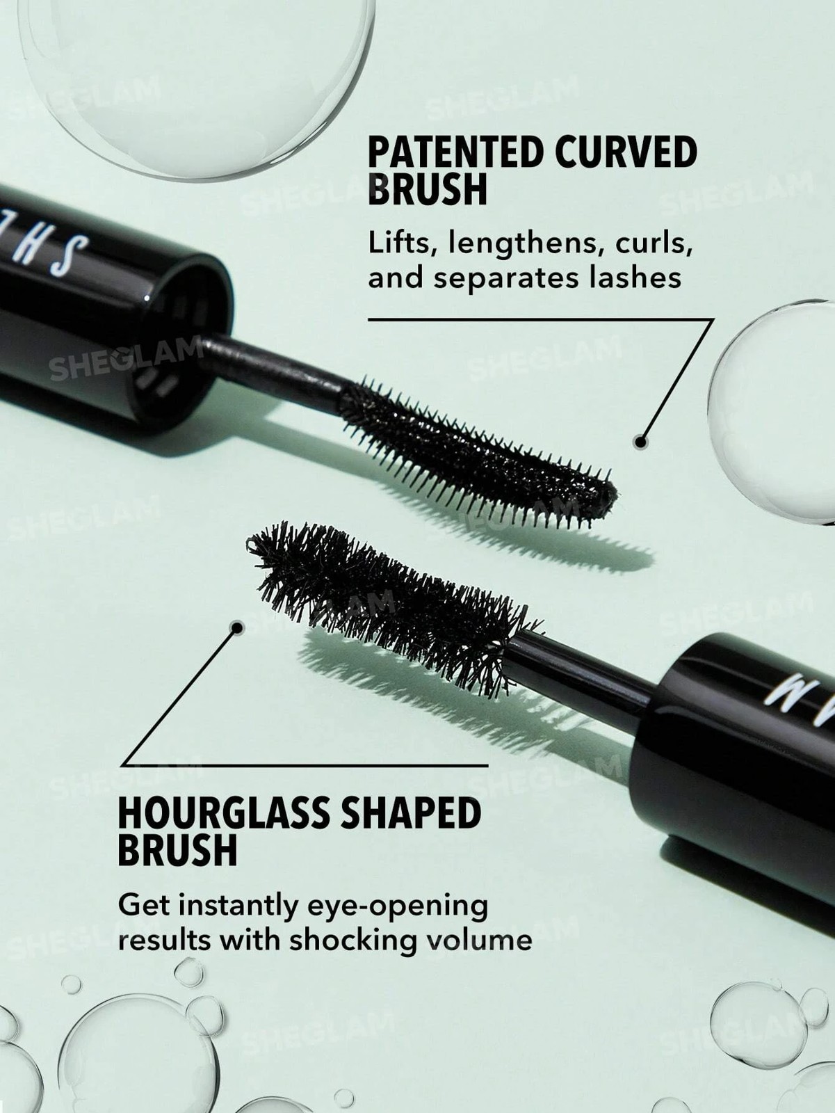 SHEGLAM All-In-One Volume & Length Mascara - Waterproof Black 5 of 6