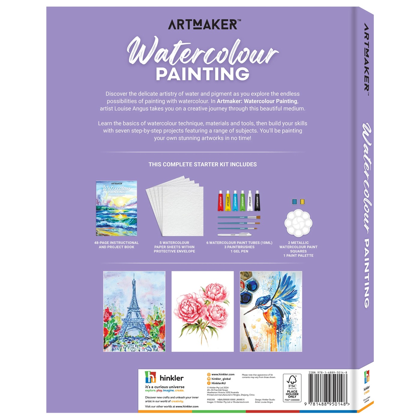 Art Maker Watercolour Painting  - Book 2 of 6