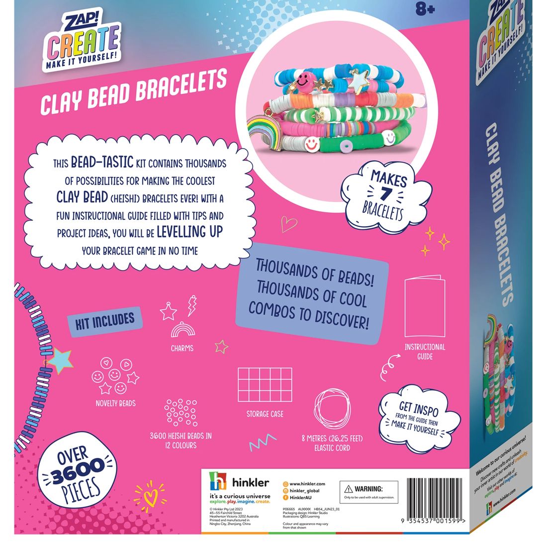 Zap! Create Clay Bead Bracelets Target Australia