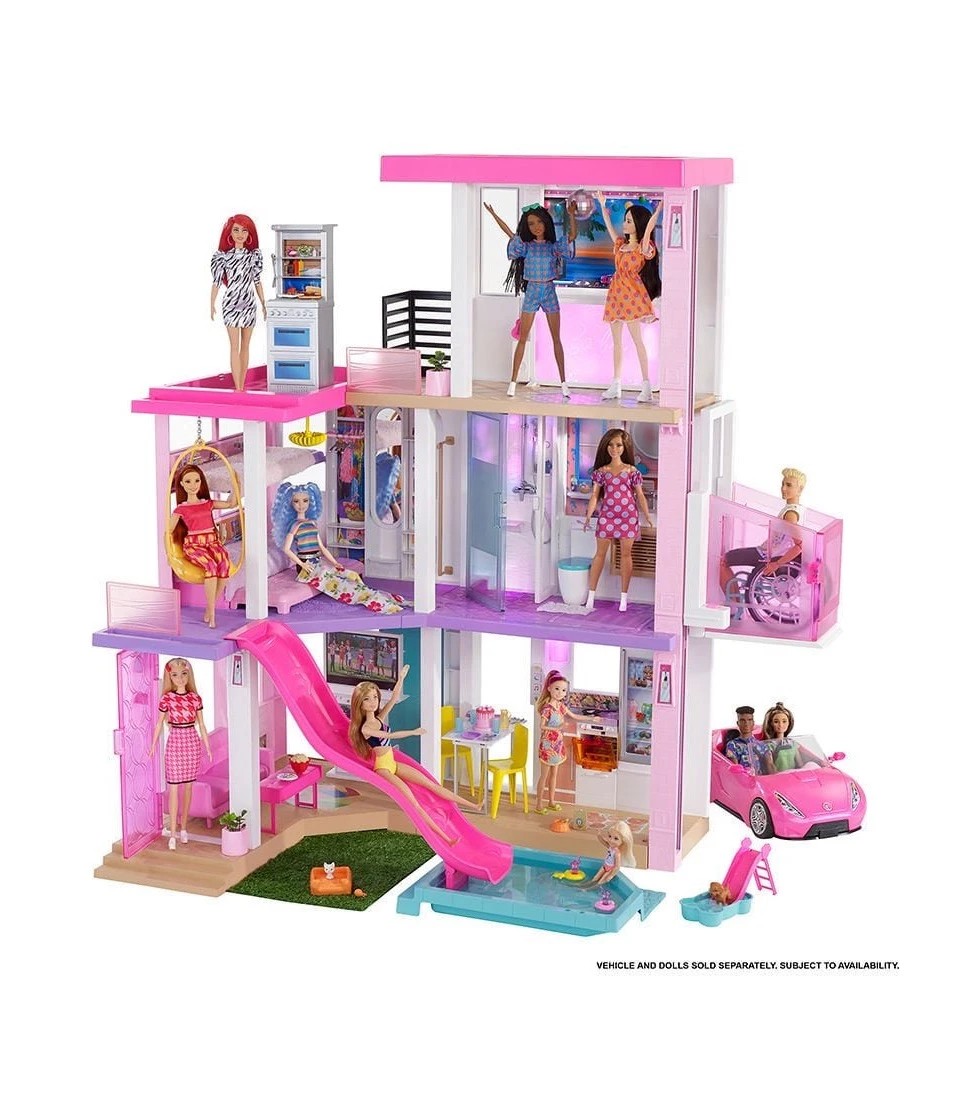 target barbie dream house with free convertible