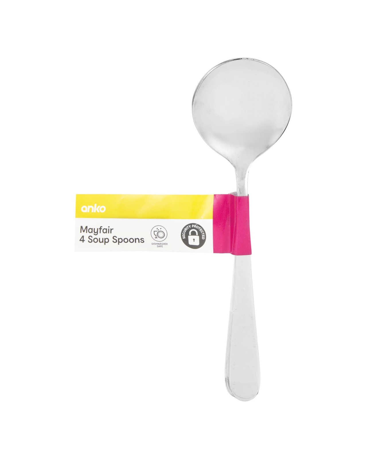 Anko 4 Pack Mayfair Soup Spoons 5 of 5