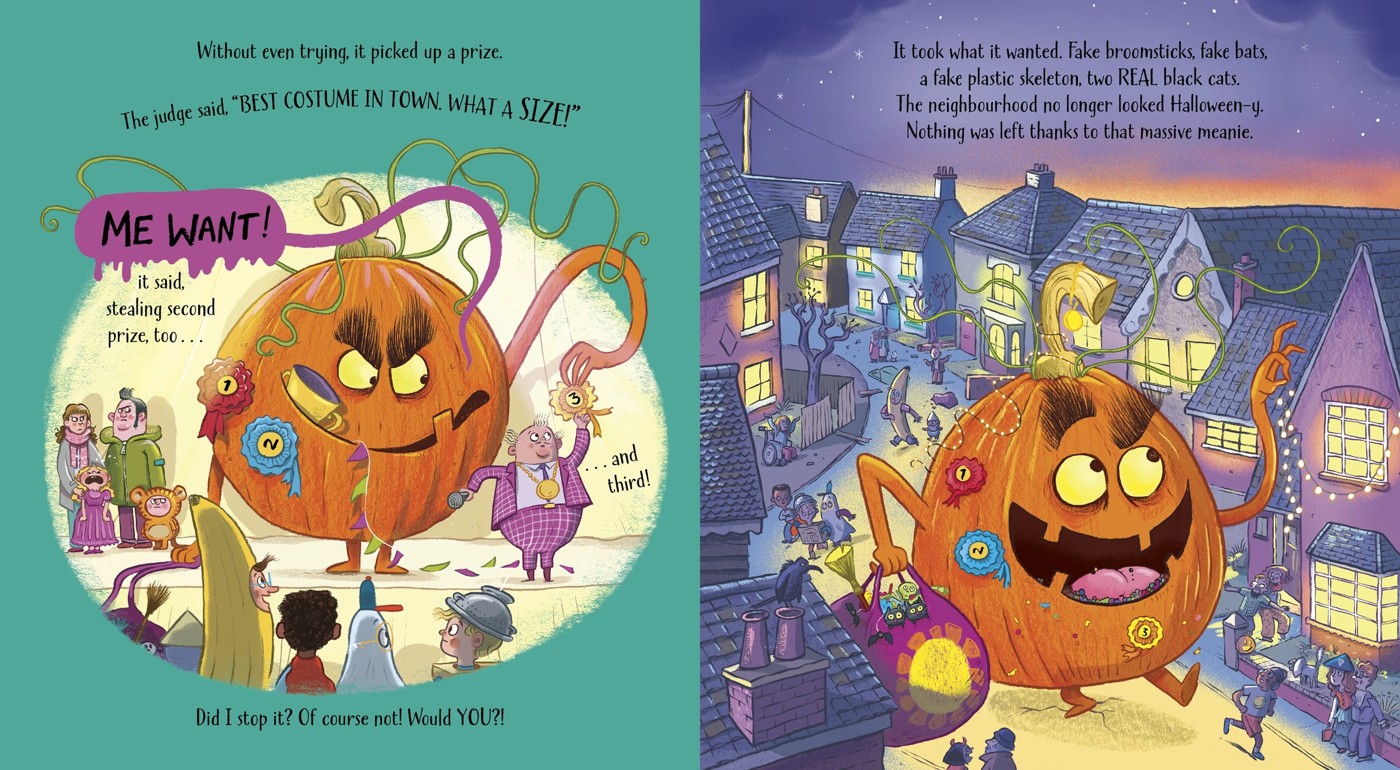 The Pumpkin Who Stole Halloween by Michelle Robinson - Book 3 of 3