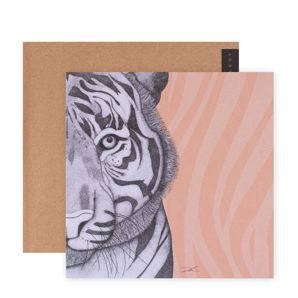 Hallmark x Dots by Donna Gallery Blank Greeting Card - Timothy The Tiger product image