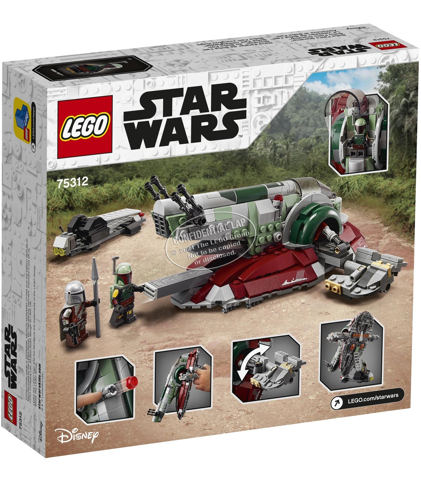 Boba fett lego target sale