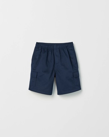 School Drill Cargo Shorts