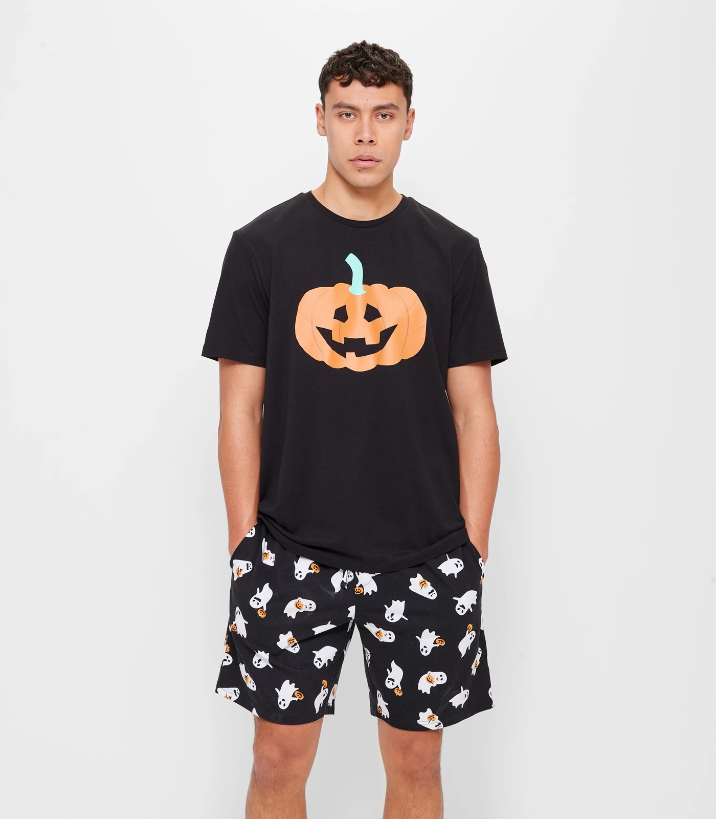 Halloween on sale pajama shorts